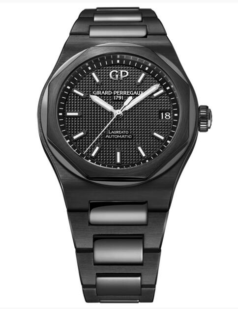 Buy Girard-Perregaux Replica Laureato 42 mm Ceramic 81010-32-631-32A watch